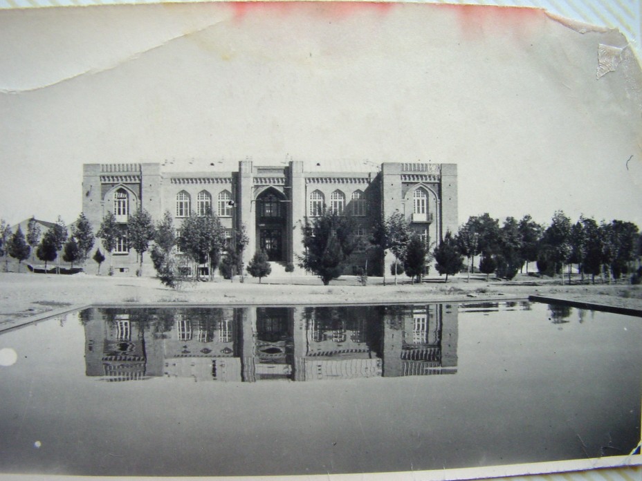 A very old picture of College Alborz